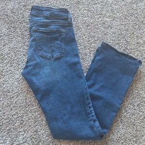 Silver Jeans Dark Blue Straight Leg Women's Jeans